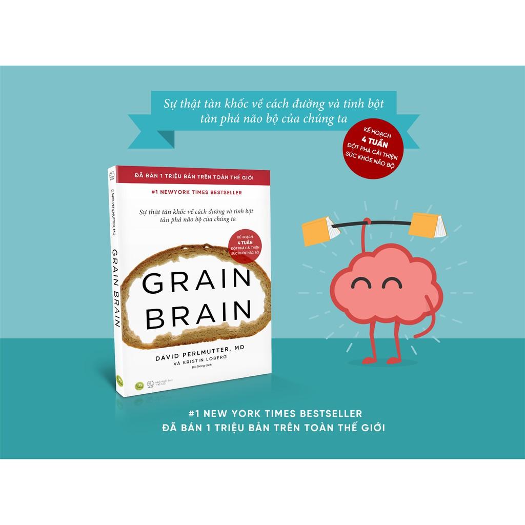 Sách - Grain Brain (Bìa mềm) (tặng kèm bookmark)