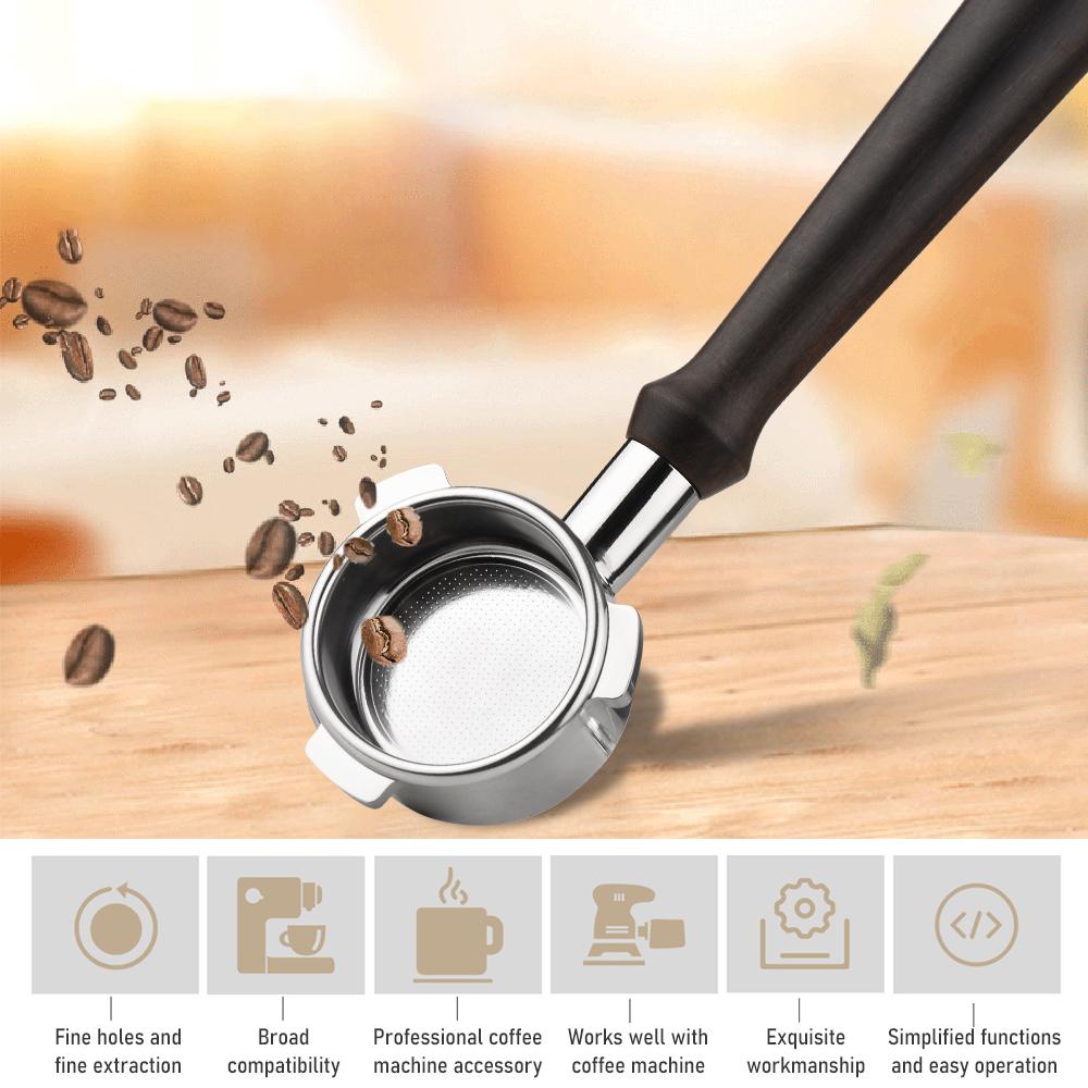 Tay Cầm Máy Pha Cà Phê Bằng Gỗ 54Mm Do Dòng Máy Breville 8 Series