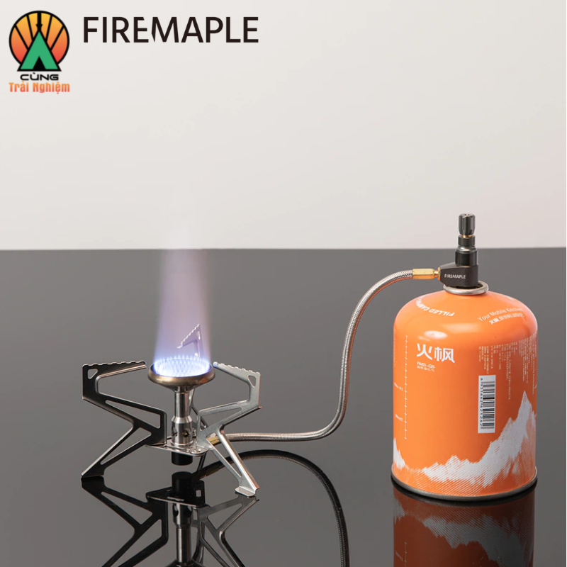 Bếp Gas Điều Chỉnh Áp Suất Polaris Fire Maple FMS-Pol01 Nhỏ Gọn Chuyên Dụng Cho Du Lịch, Dã Ngoại Cắm Trại