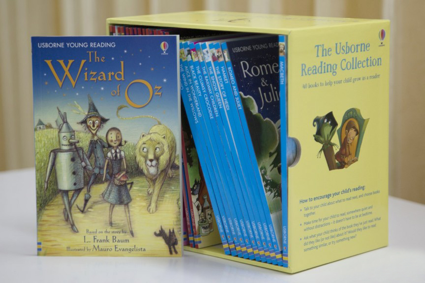 Usborne Bộ Vàng The Usborne Reading Collection - x40 book boxed set