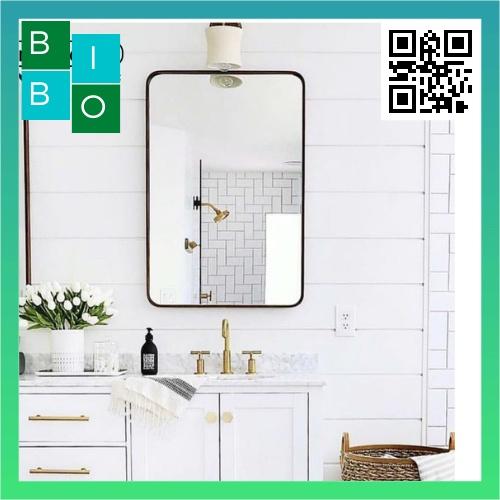Gương Vuông Viền Đen Sơn Tĩnh Điện