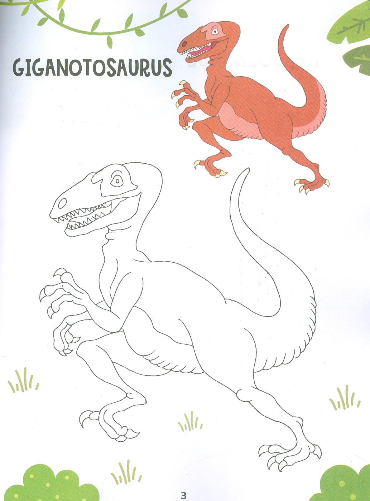 Creative Colouring Book Of Dinosaurs (Sách Tô Màu Sáng Tạo Về Khủng Long)