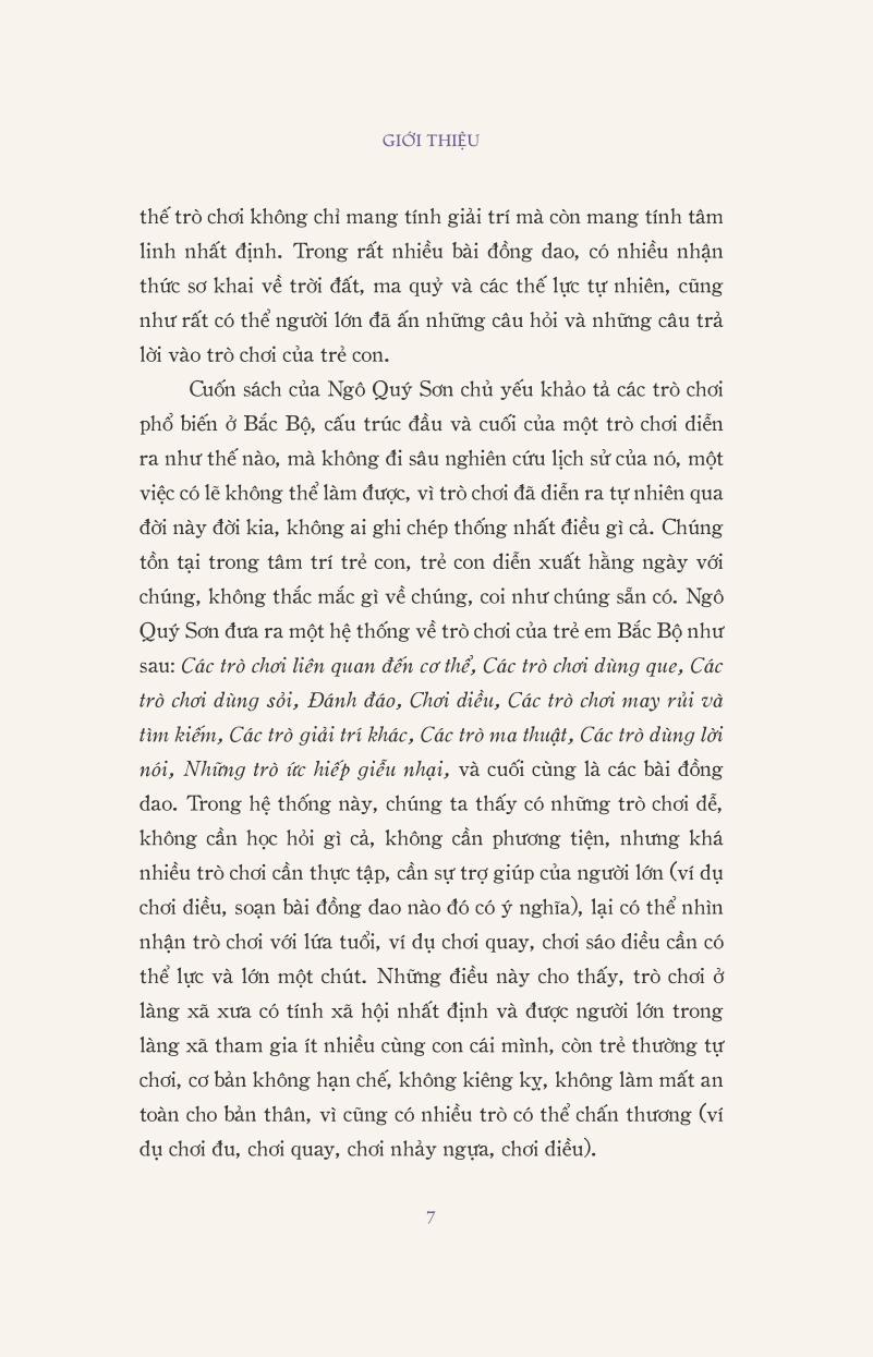 Trò Chơi Của Trẻ Em Ở Bắc Kỳ