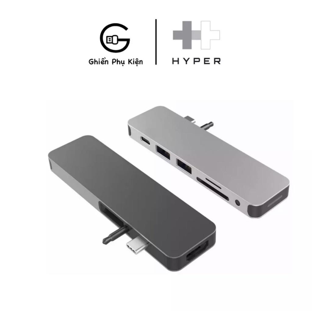 Hub HyperDrive GN21D 7 IN 1 Cổng Chuyển Đổi Type C Dành Cho Macbook - Hàng Chính Hãng