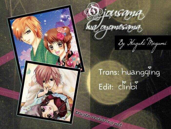 cô dâu tiểu thư - ojousama wa oyomesama chapter 2 1