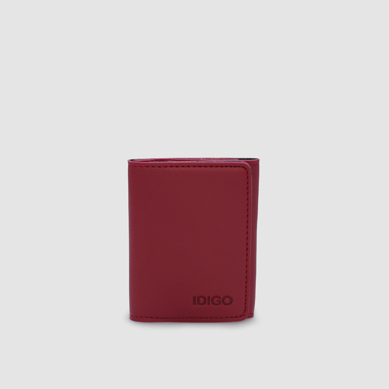 [QUÀ TẶNG - MÀU NGẪU NHIÊN] Ví nữ cầm tay nắp gập mini IDIGO FW2 - 002