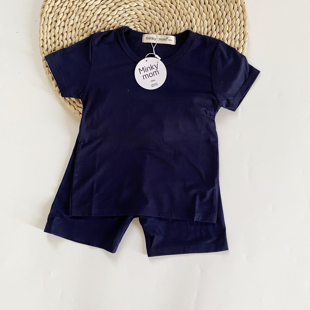 Bộ Cộc Tay Thun Lạnh MinKy Mom Cho Bé Trai Bé Gái