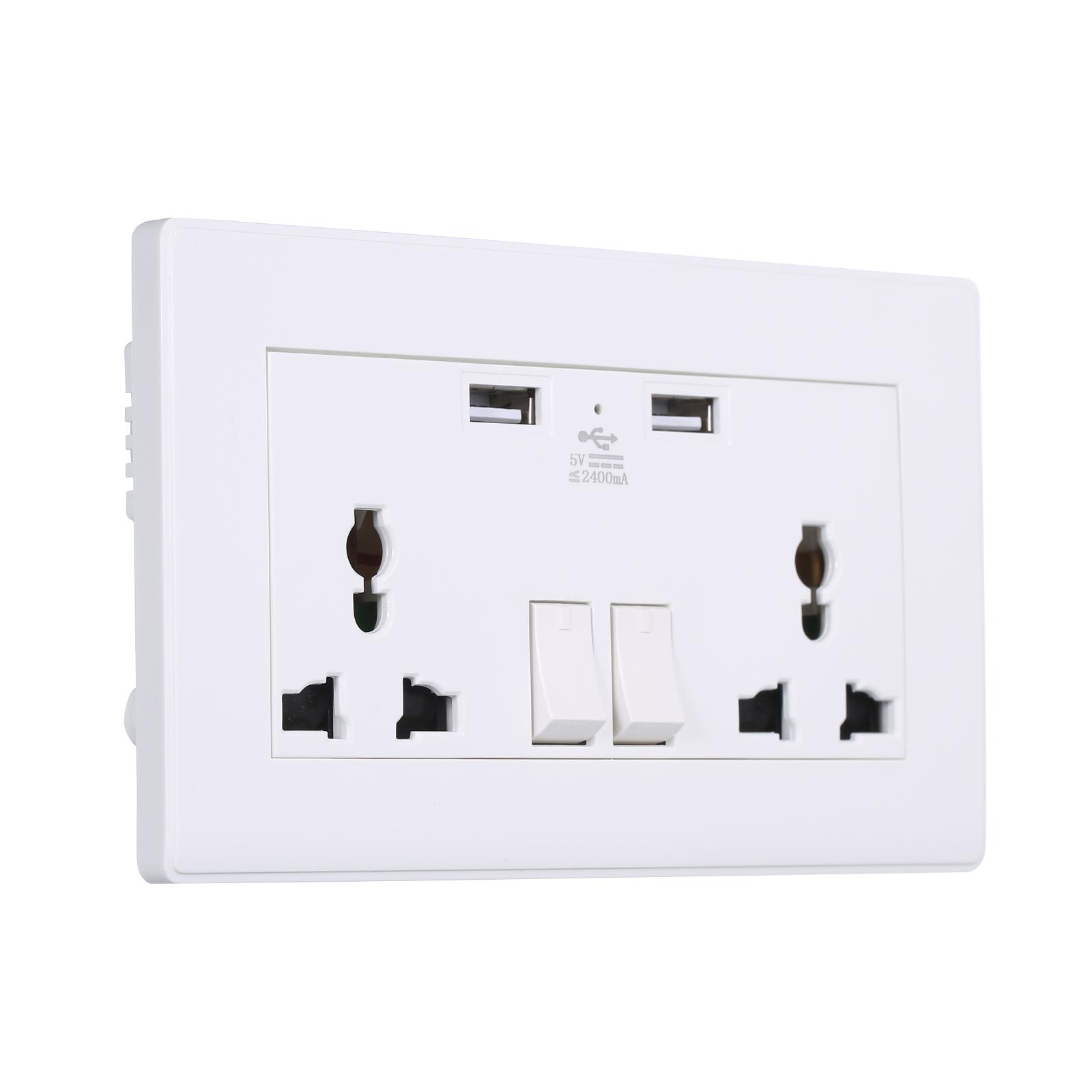 Ổ cắmđiện kép đa năng