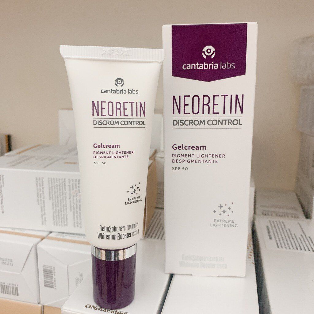 Kem chống nắng Neoretin Discrom Control Gel Cream SPF 50 (30ml) dành cho da lão hóa, nhạy cảm