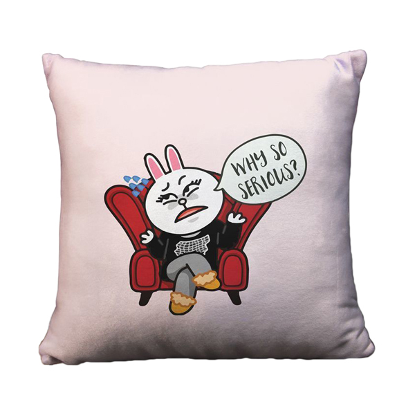 Gối vuông Why so serious - GVFU435