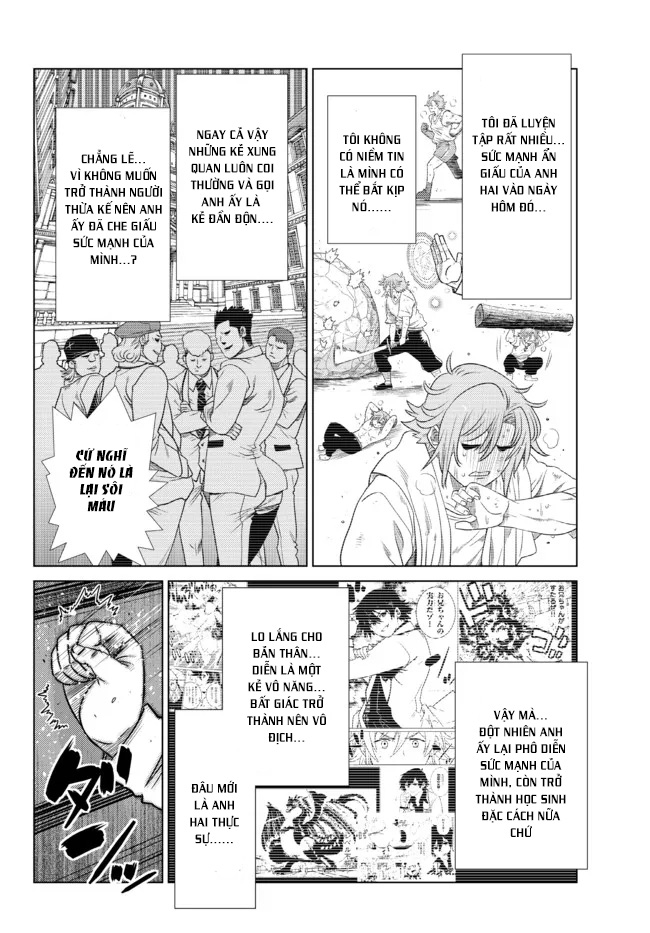 anh hùng mạnh nhất lịch sử chuyển sinh và vô tình trở nên vô dịch ở học viện chapter 7.2 4