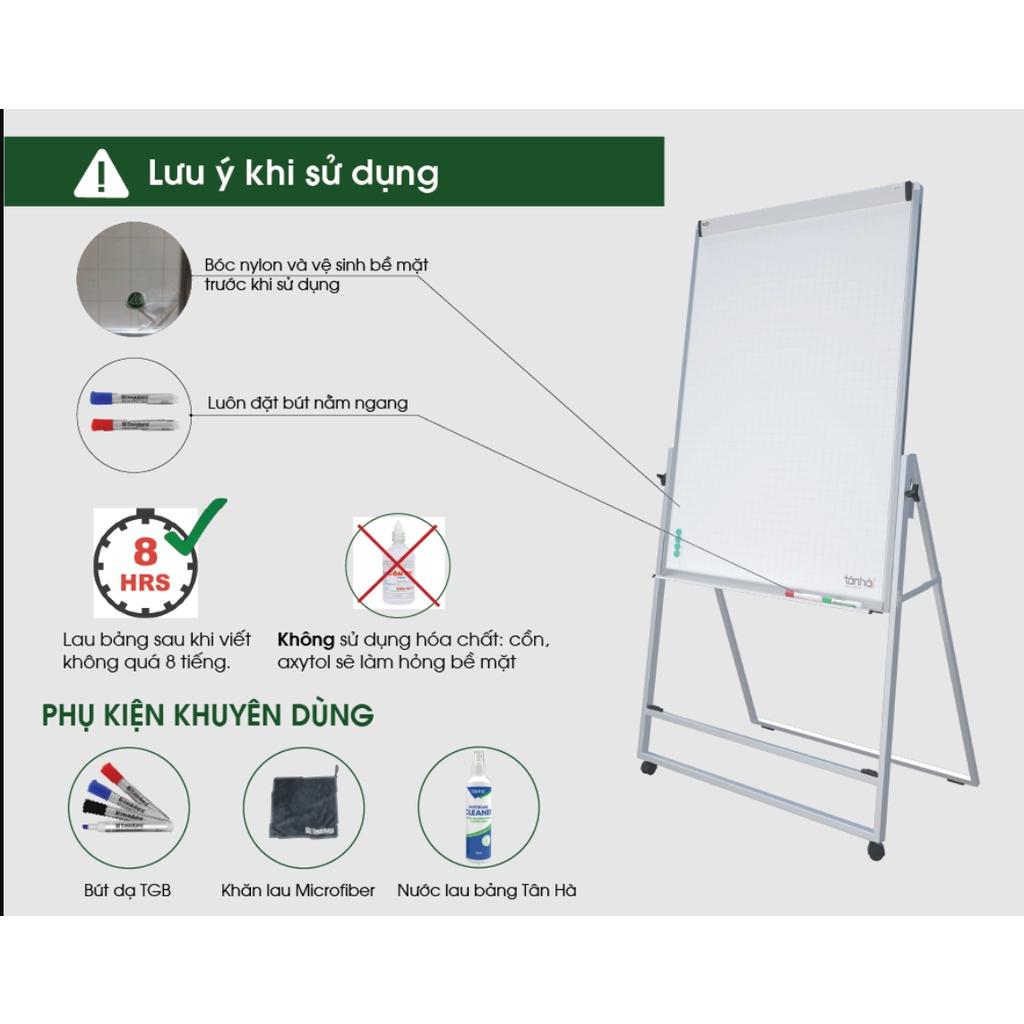 BẢNG FLIPCHART UPSIDEDOWN PRO 600x1000mm - TĂNG GIẢM CHIỀU CAO - CÓ THANH KẸP GIẤY