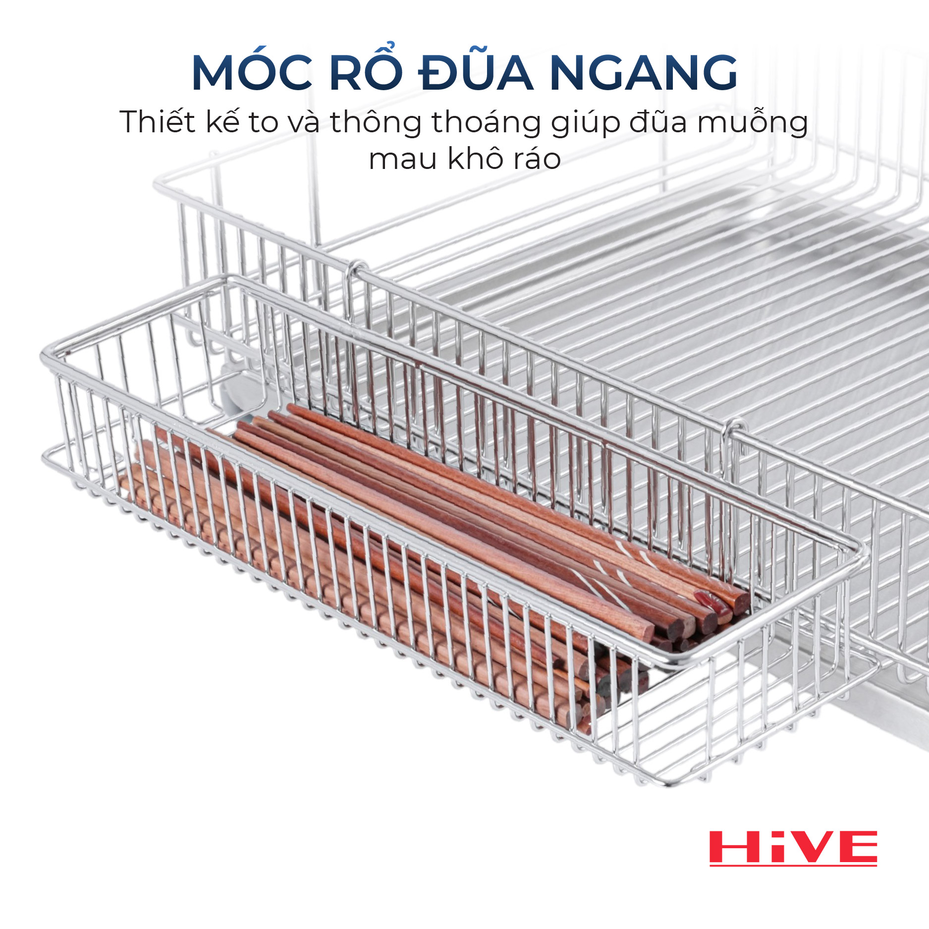 GIÁ ÚP CHÉN BÁT HiVE NOB 2 TẦNG INOX 304 THANH LA CAO CẤP
