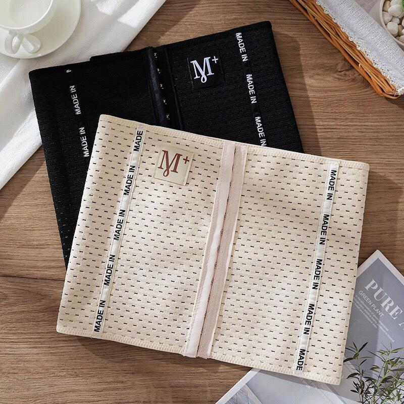 Đai Gen Nịt Bụng M+ Giảm Béo, Giảm Eo, Giảm Mỡ, Định Hình Tạo Vòng Eo Thon Gọn 4 Thanh Chống Cuộn