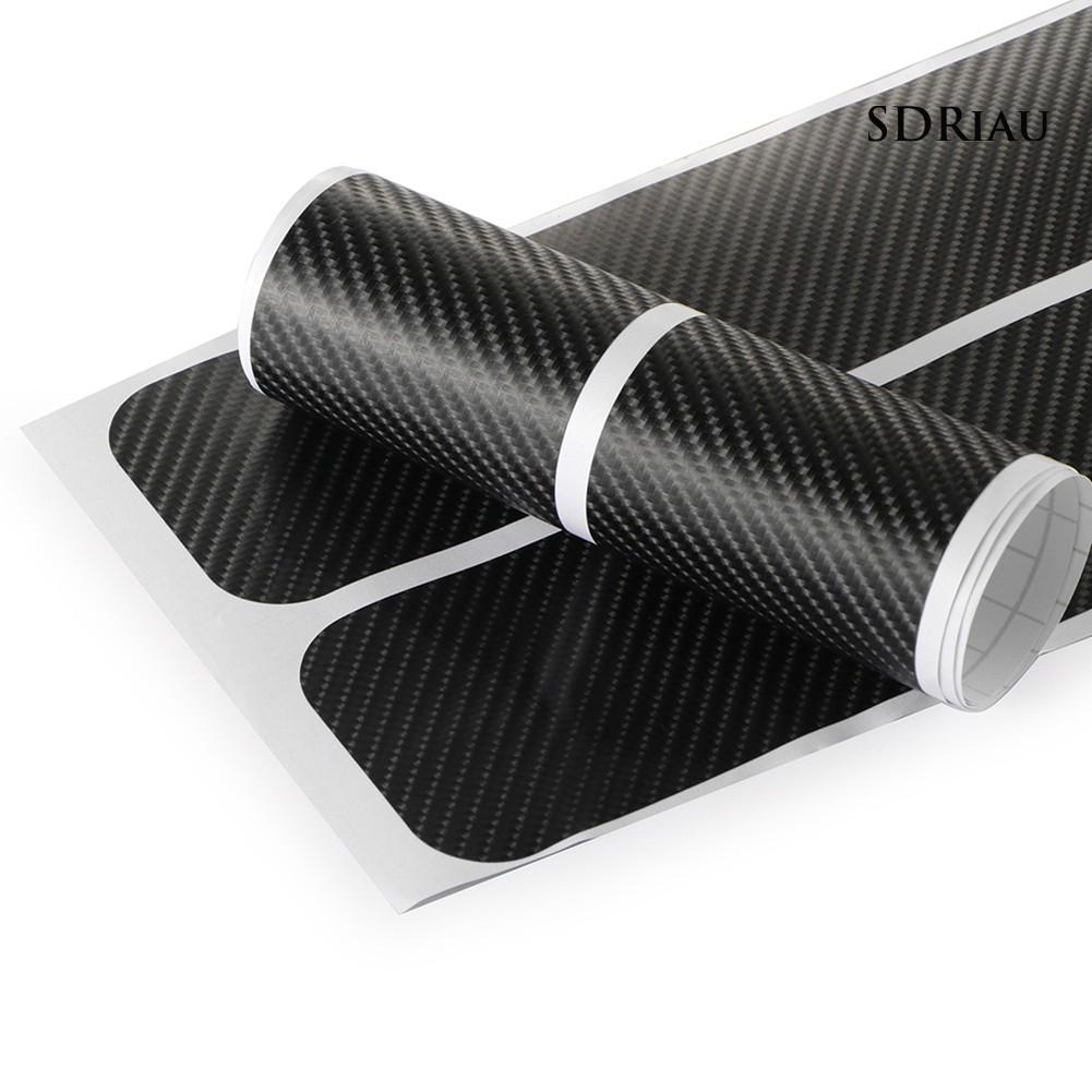 Set 4 Miếng Dán Chống Trầy Hiệu Ứng 3d Cho Cửa Xe Ô Tô