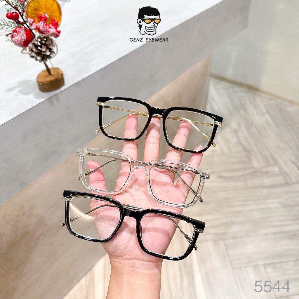 Gọng Kính nam nữ chống UV400 thiết kế mắt vuông dễ đeo màu sắc thời trang Mo. 5544 - GenZ eyewear