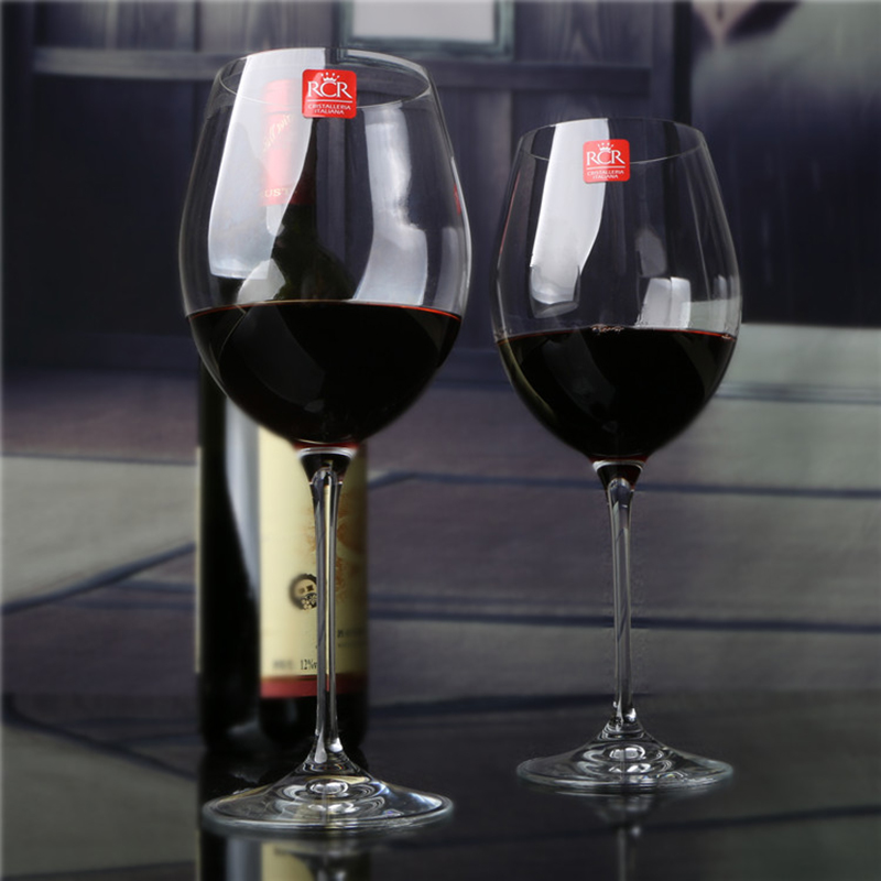 Bộ 6 ly pha lê không chì RCR Ý Invino 650ml