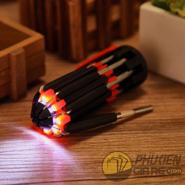 Bộ vít vặn ốc đa năng 8 in 1 gấp gọn