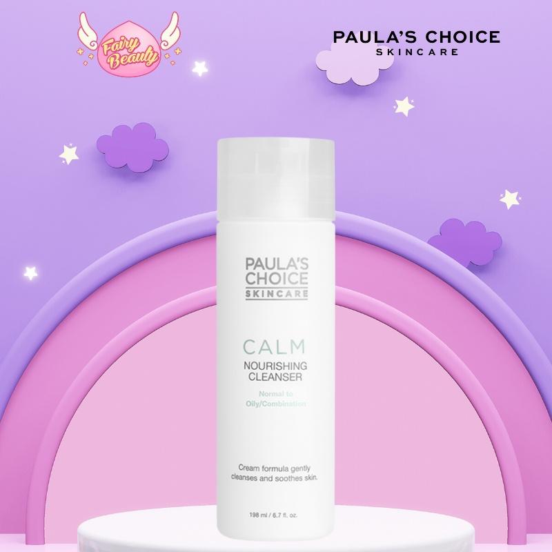 Sữa Rửa Mặt Dịu Nhẹ Dành Cho Da Dầu, Da Nhạy Cảm Paula's Choice Calm Nourishing Cleanser Normal To Oily