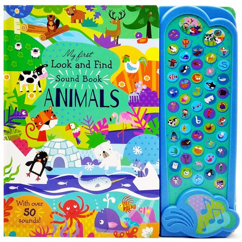 My First Look &amp; Find Sound Book - Animals