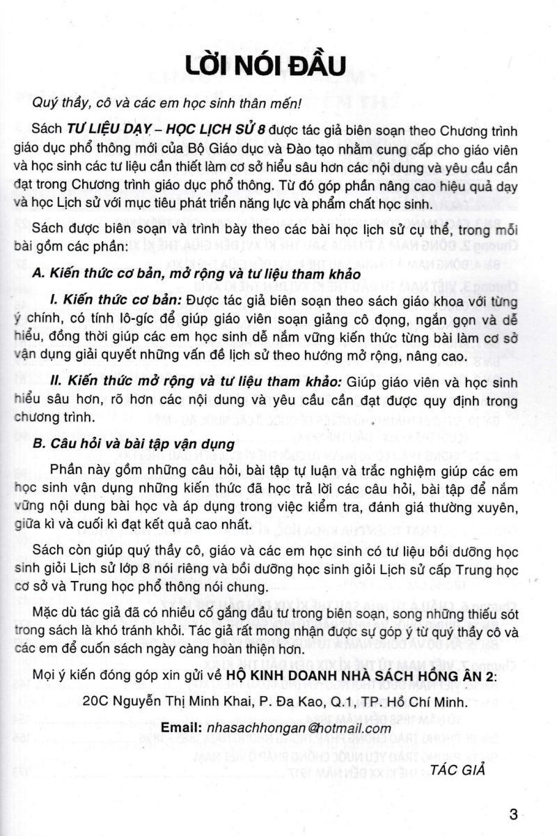 Tư Liệu Dạy - Học Lịch Sử 8 _HA