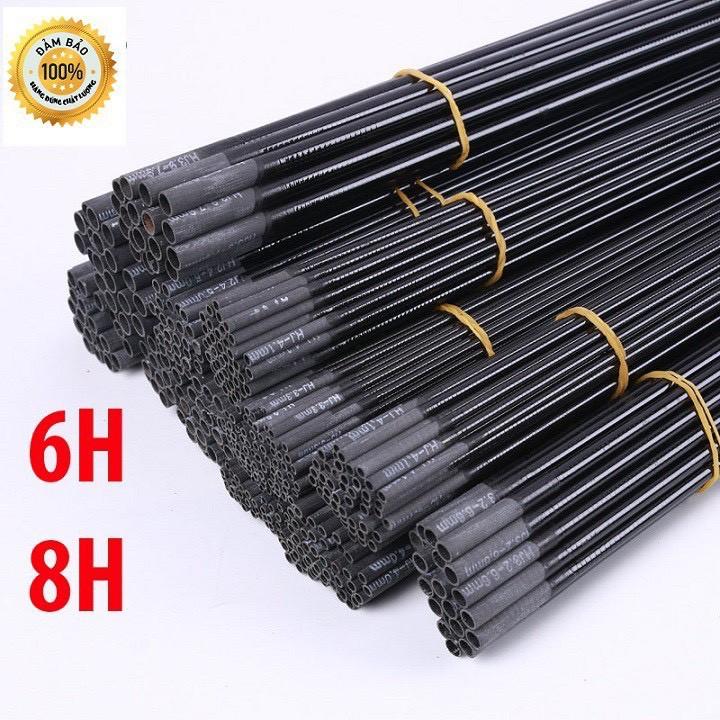 NGỌN CẦN CÂU TAY CẦN CÂU ĐÀI 5H 6H, 8H carbon xoắn Cao Cấp -DCYT