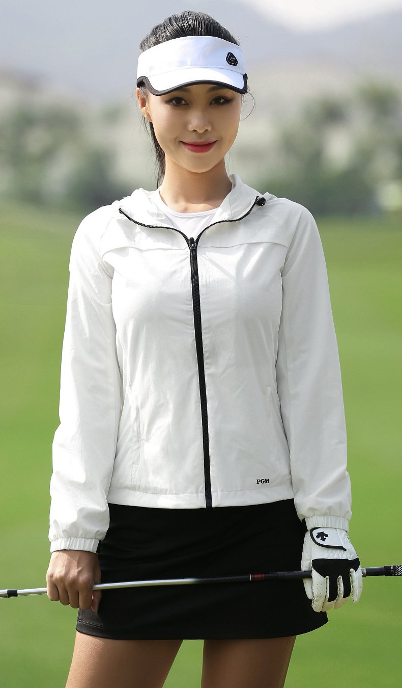 Áo khoác golf nữ chống nắng YF350 - Áo khoác chống nắng mẫu mới nhất vừa được cập nhật