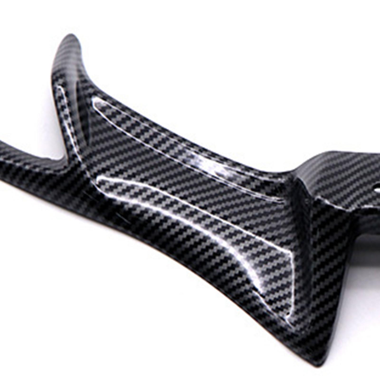 Motorcycle Front Fairing Aerodynamic Winglet Protection Cover Compatible for YAMAHA R15 V3 2017-2020