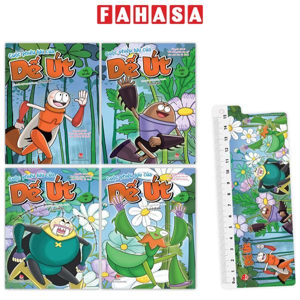 Bộ Sách Cuộc Phiêu Lưu Của Dế Út   - Tặng Kèm Thước Kẻ Nhựa