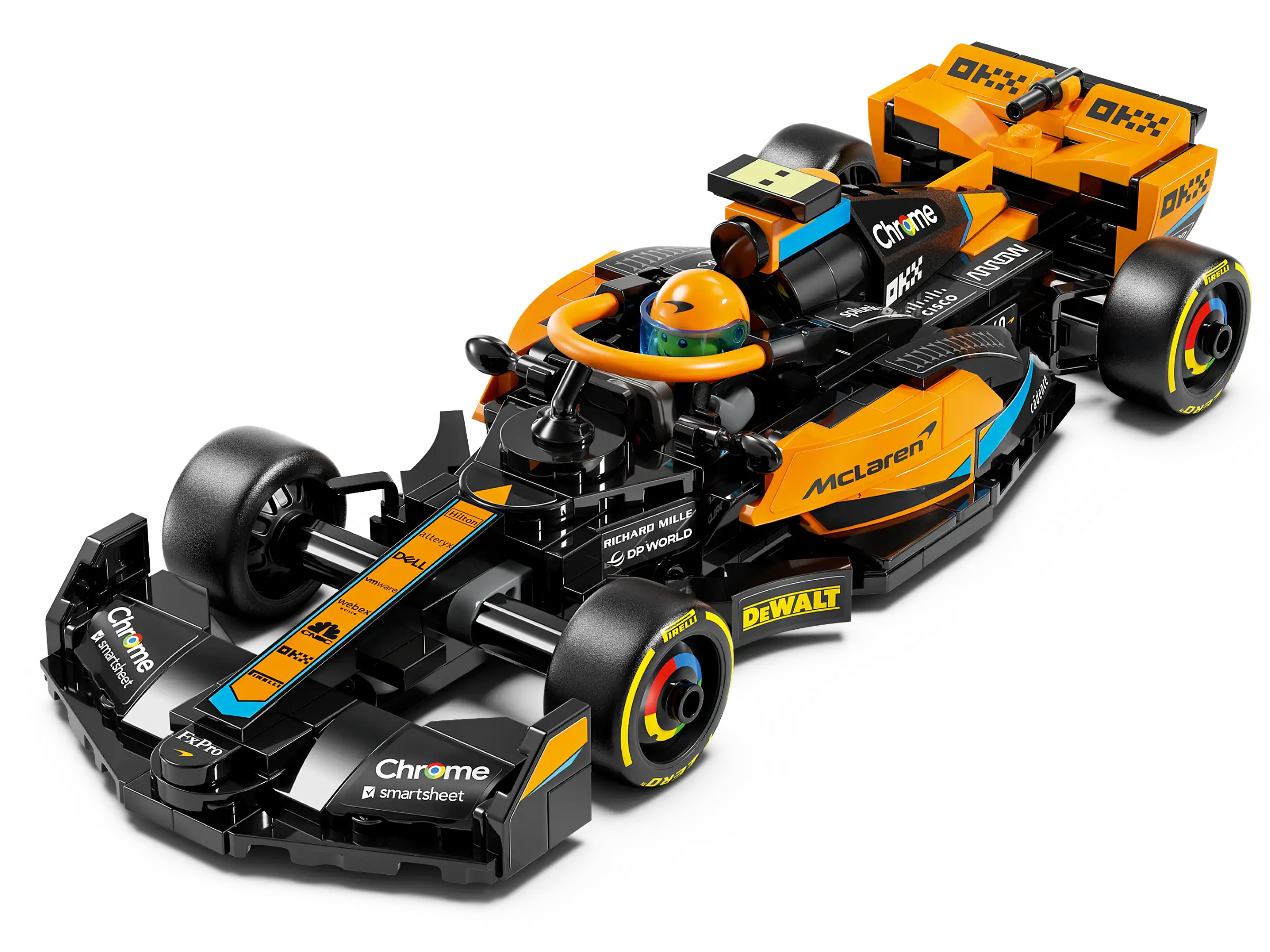 Đồ Chơi Lắp Ráp Siêu Xe Mclaren F1 - 2023 McLaren Formula 1 Race Car - Lego Speed Champions 76919344 (245 Mảnh Ghép)