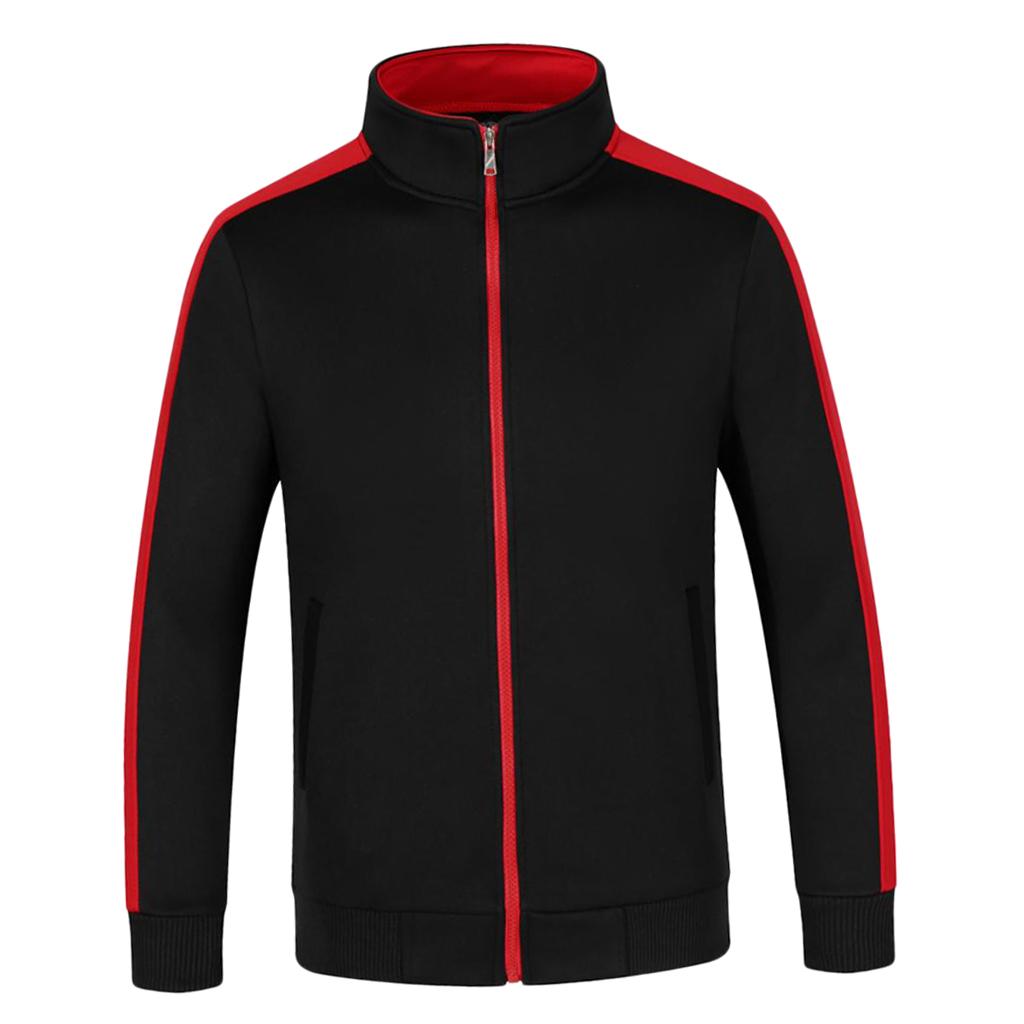 Womens Mens Classic Fit Full Zip Fleece Jacket Coat With Pockets