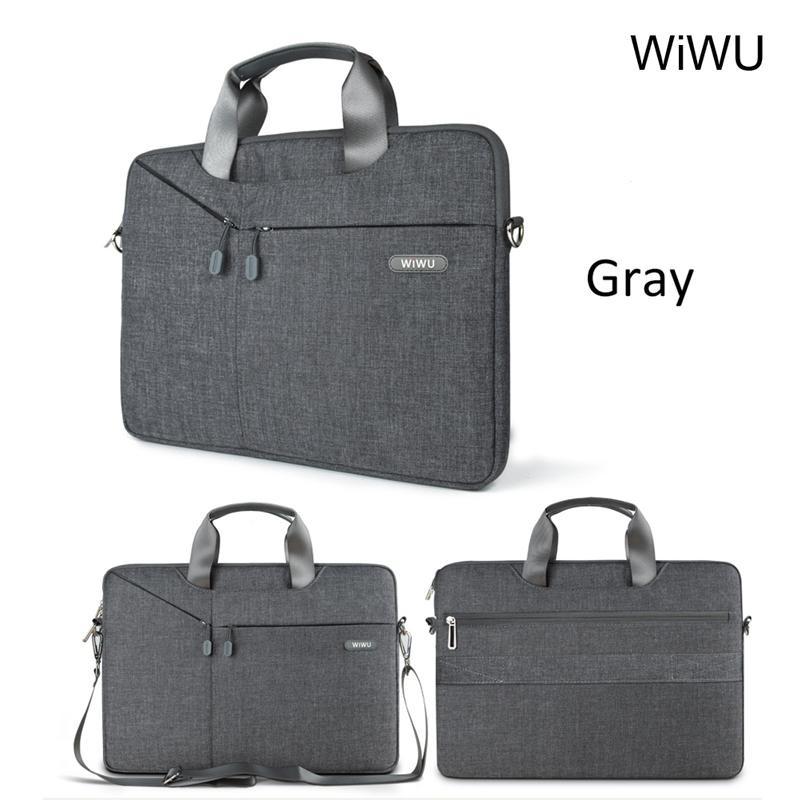 Túi chống sốc, chống thấm dành cho Macbook - Laptop,siêu mỏng 3 in 1 Wiwu Sleeve Case