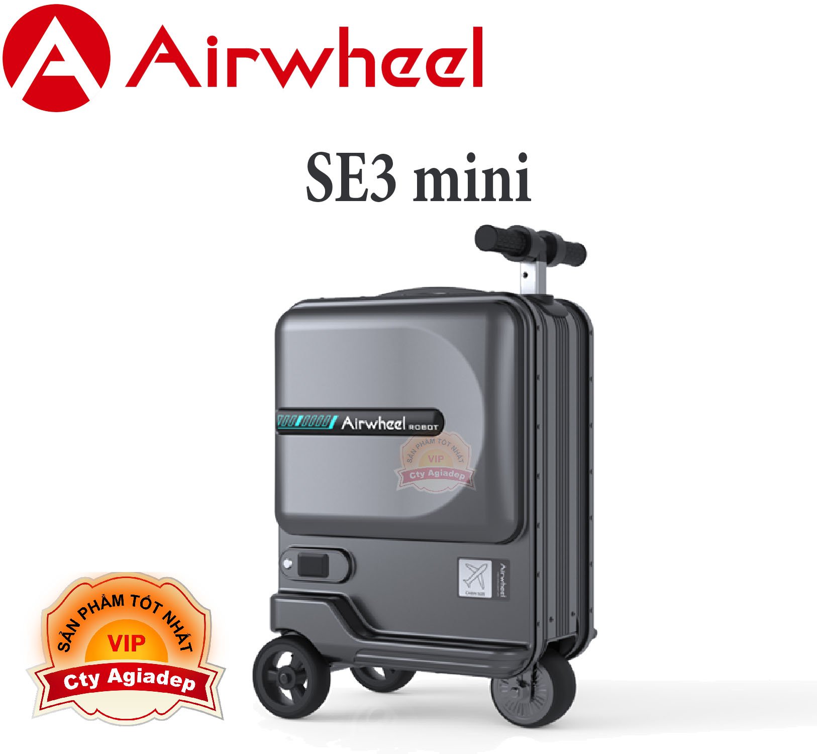 Vali điện thông minh cao cấp AW S3mini/ S3S đẳng cấp, sang trọng Có pin sạc dự phòng