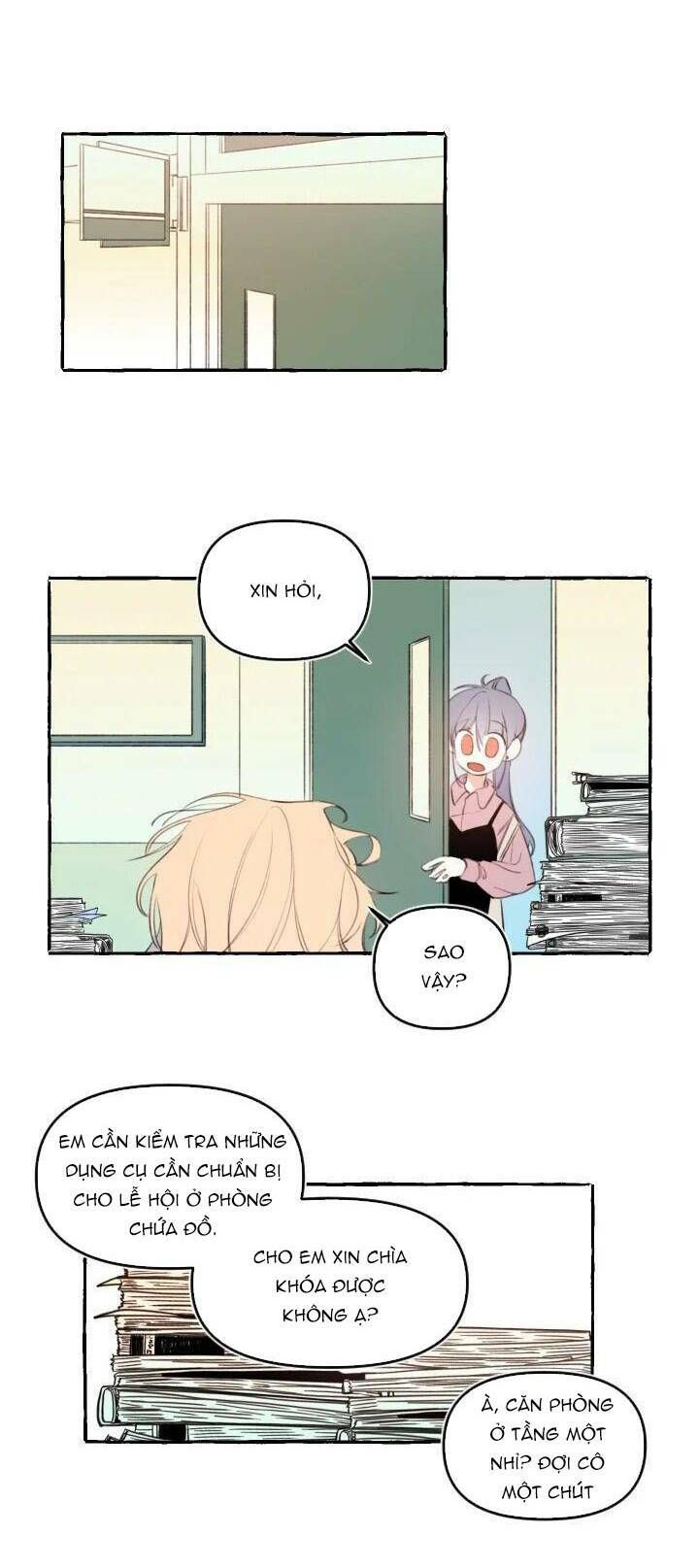 lời yêu thì cần app để dịch không? chapter 13 15