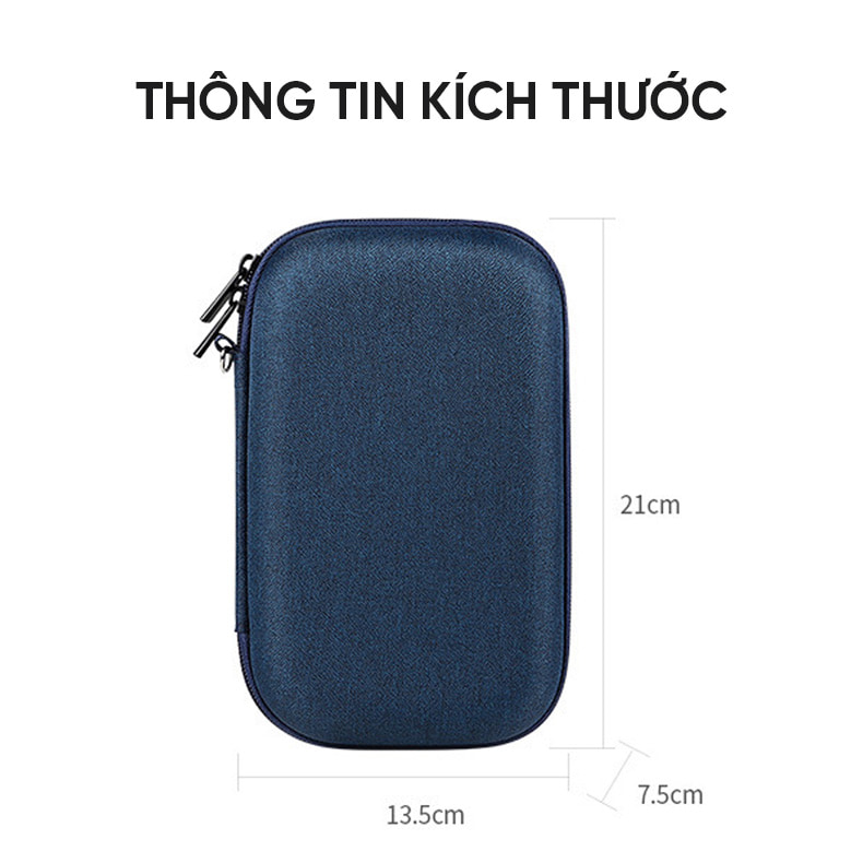 Túi đựng phụ kiện công nghệ hàng chính hãng GUBAG-PK02 tiện lợi nhỏ gọn dễ sử dụng