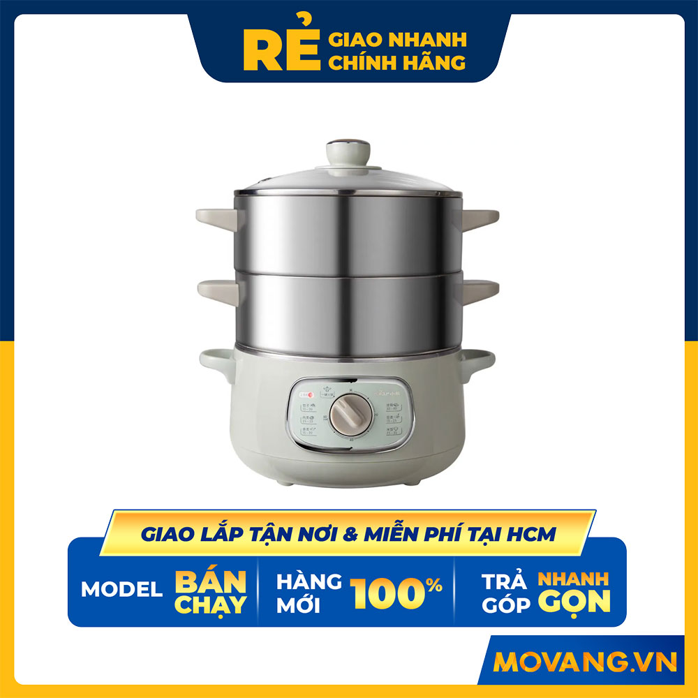 Nồi Hấp và Nấu Lẩu Điện Đa Năng 10L Bear DZG-D80G5 - Hàng Chính Hãng