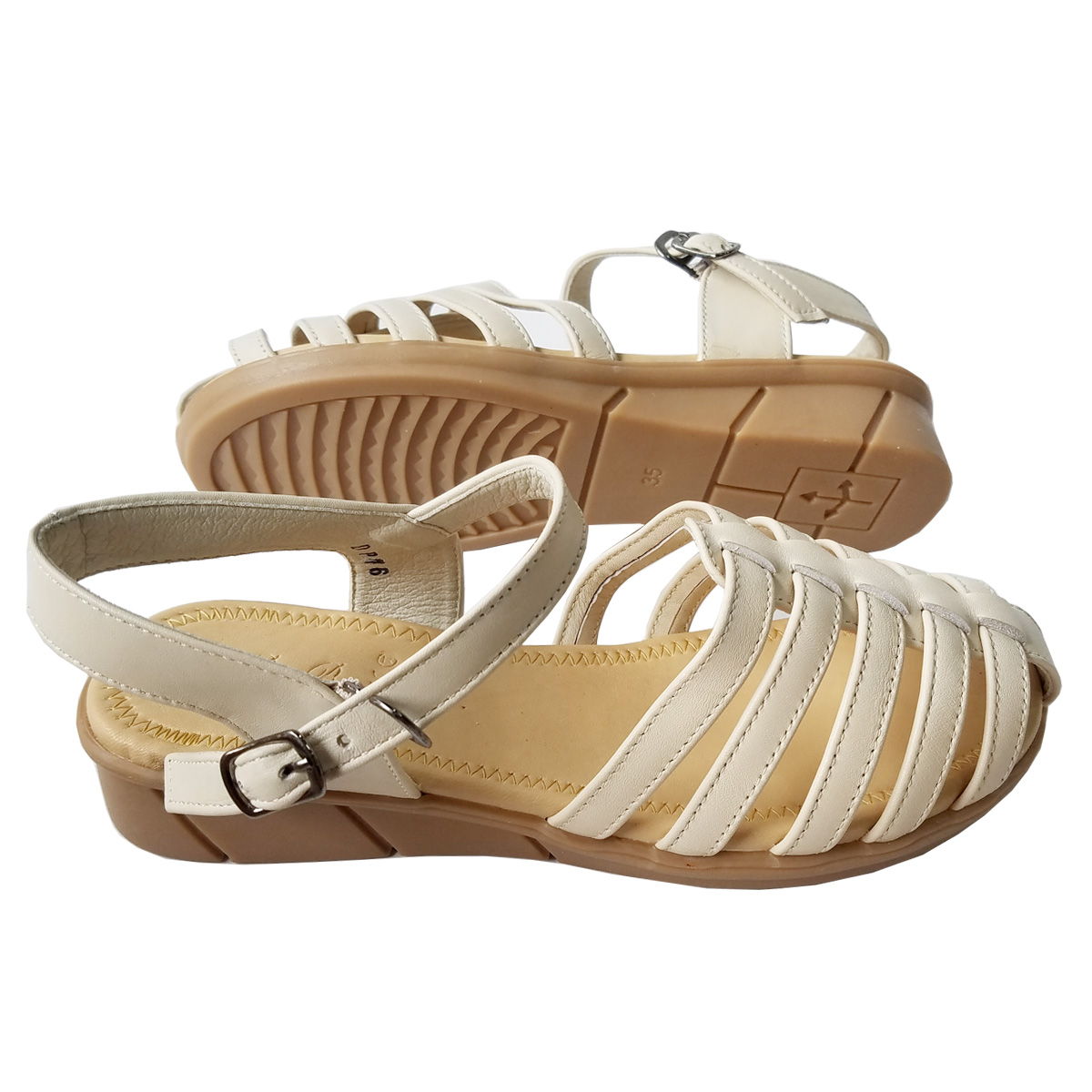 Giày Sandal Nữ Da Bò Thật BIGGBEN Cao Cấp SDN116