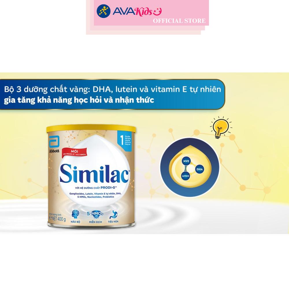 Sữa bột Similac 5G số 1 400g (0 - 6 tháng)