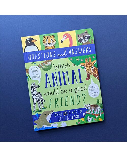 Laege Question and Answer Flap Book - Animals by  Rachel Moss