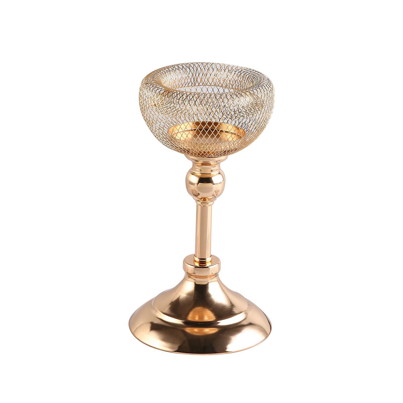 Pillar Candle Holder Pillar Candle Stand Decorative Elegant European Style Home Decor Tealight Holder Candlestick Holders for Wedding Mantel