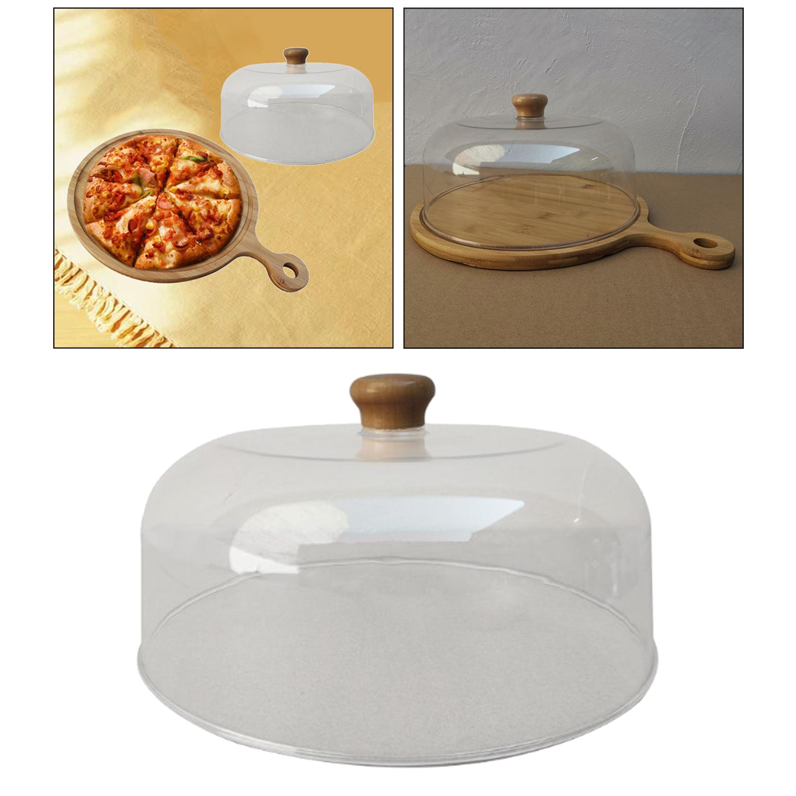 Pizza Peel, Wood Serving Pan, Cheese Boards, Pizza Board Pizza Paddle Cutting Board with Handle for Pizza, Bread, Cutting Fruit, and Serving