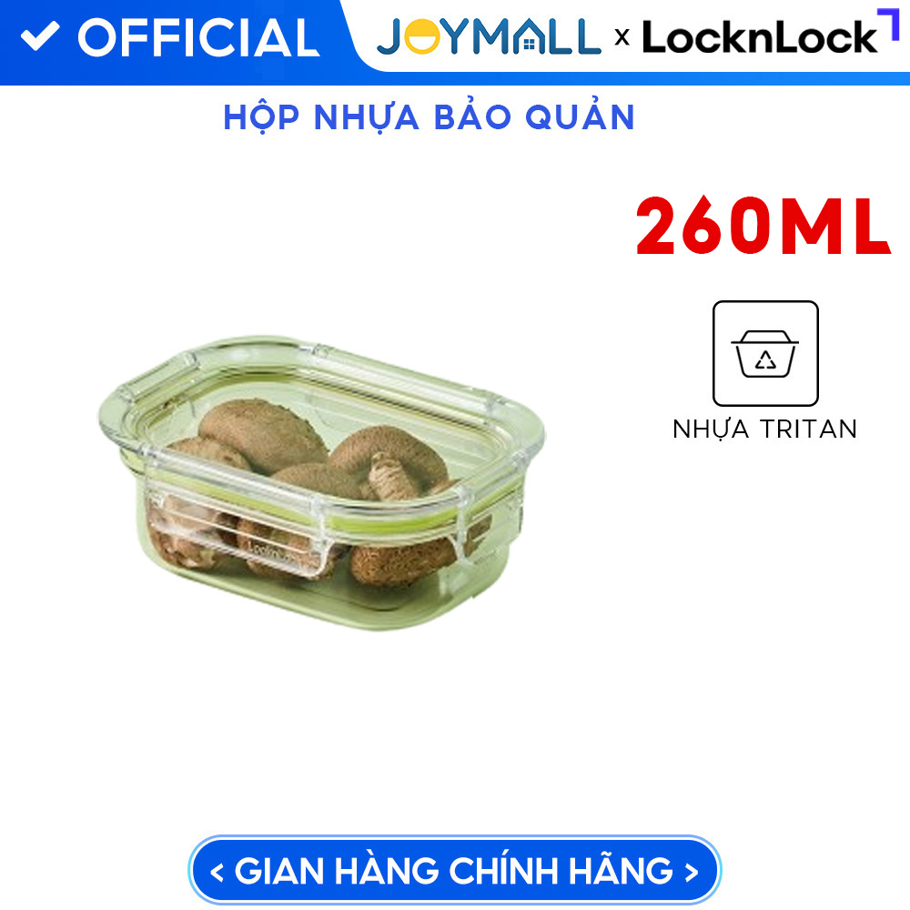Hộp Nhựa Bảo Quản LocknLock All Tritan Thân Trong Suốt, Hàng Chính Hãng, Nhiều Dung Tích - JoyMall