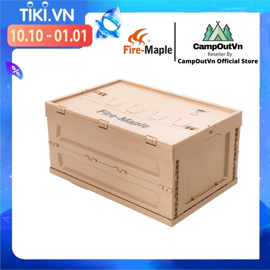 Đồ cắm trại Thùng đựng Firemaple 52L nhựa xếp gọn tiện lợi du lịch dã ngoại A298