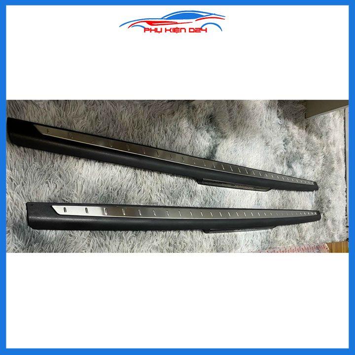 Thanh ốp bửng cốp xe bán tải Navara, Hilux, Ranger dán thùng cốp sau chống xước trang trí xe