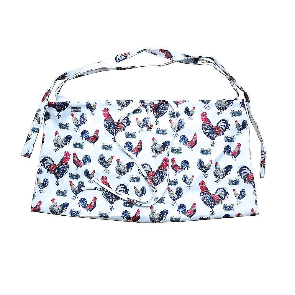 Tạp dề để thu thập trứng với một số túi, chống vỡ, unisex tạp dề