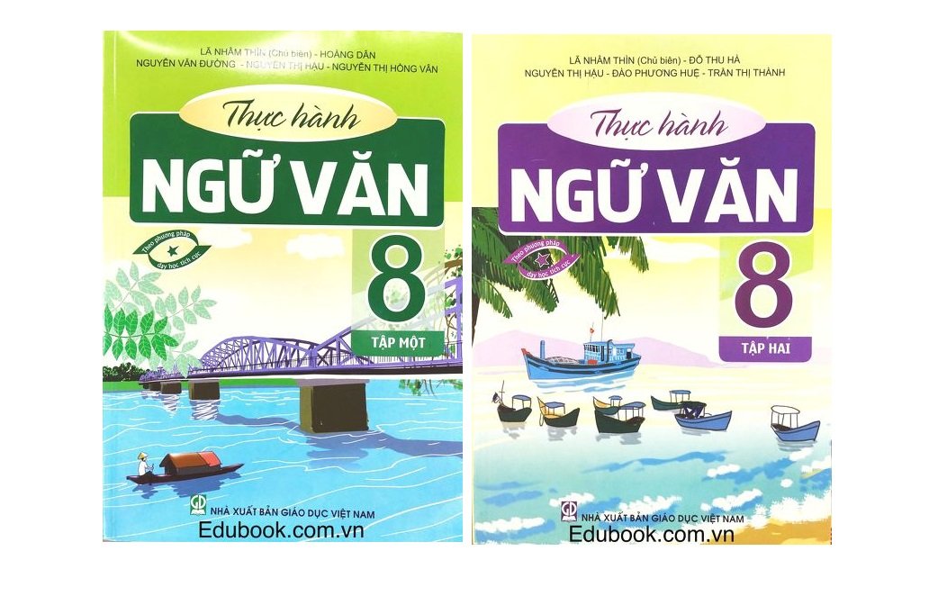 Combo thực hành Ngữ Văn lớp 8 (Tập 1+2)