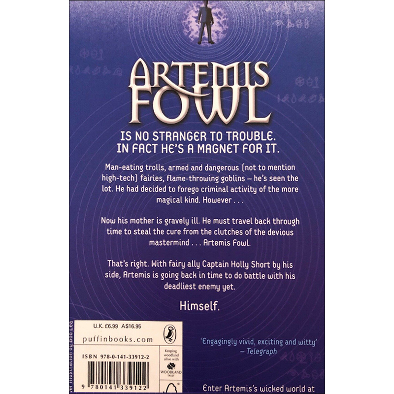 Artemis Fowl And The Time Paradox (Book 6 of 8 in the Artemis Fowl Series)