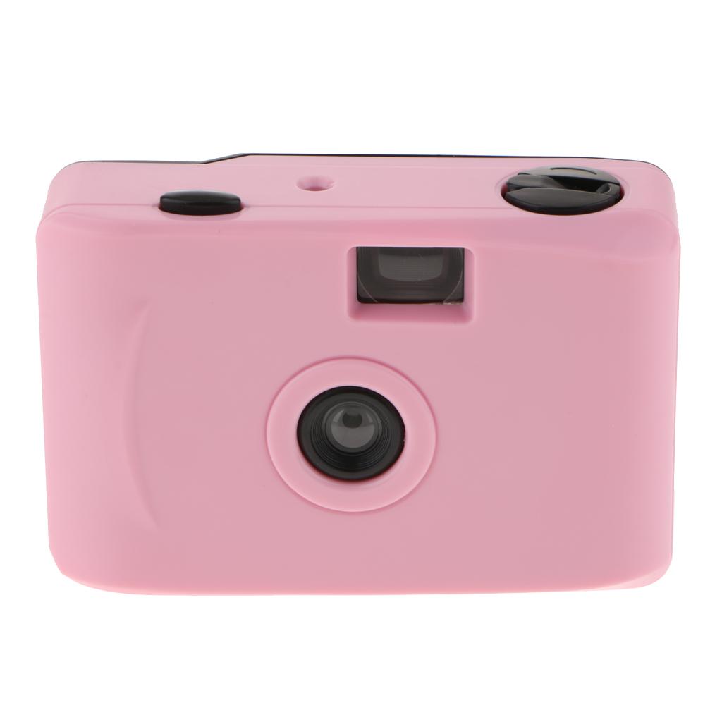 Underwater Waterproof Lomo Camera Mini Cute 35mm Film With Housing Case Pink