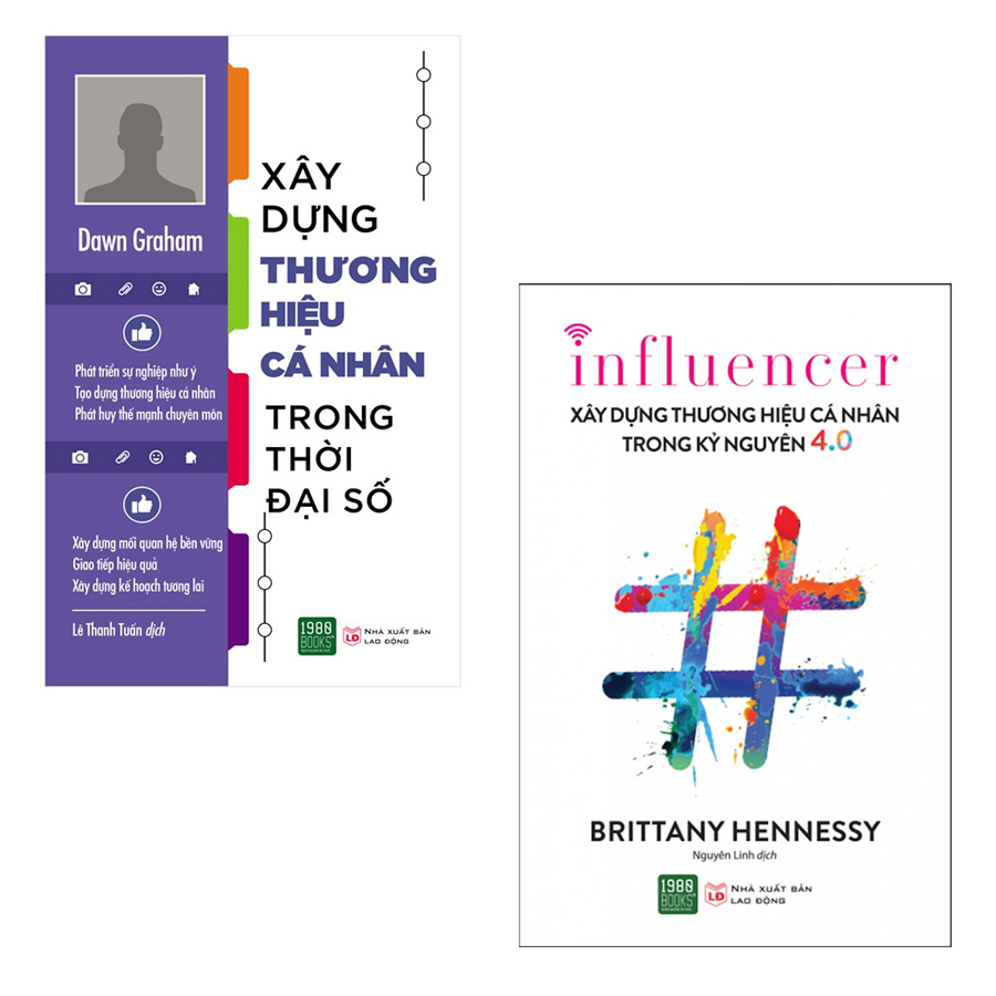 Combo Sách Xây Dựng Thương Hiệu Cá Nhân: Xây Dựng Thương Hiệu Cá Nhân Trong Kỷ Nguyên 4.0, Xây Dựng Thương Hiệu Cá Nhân Trong Thời Đại Số