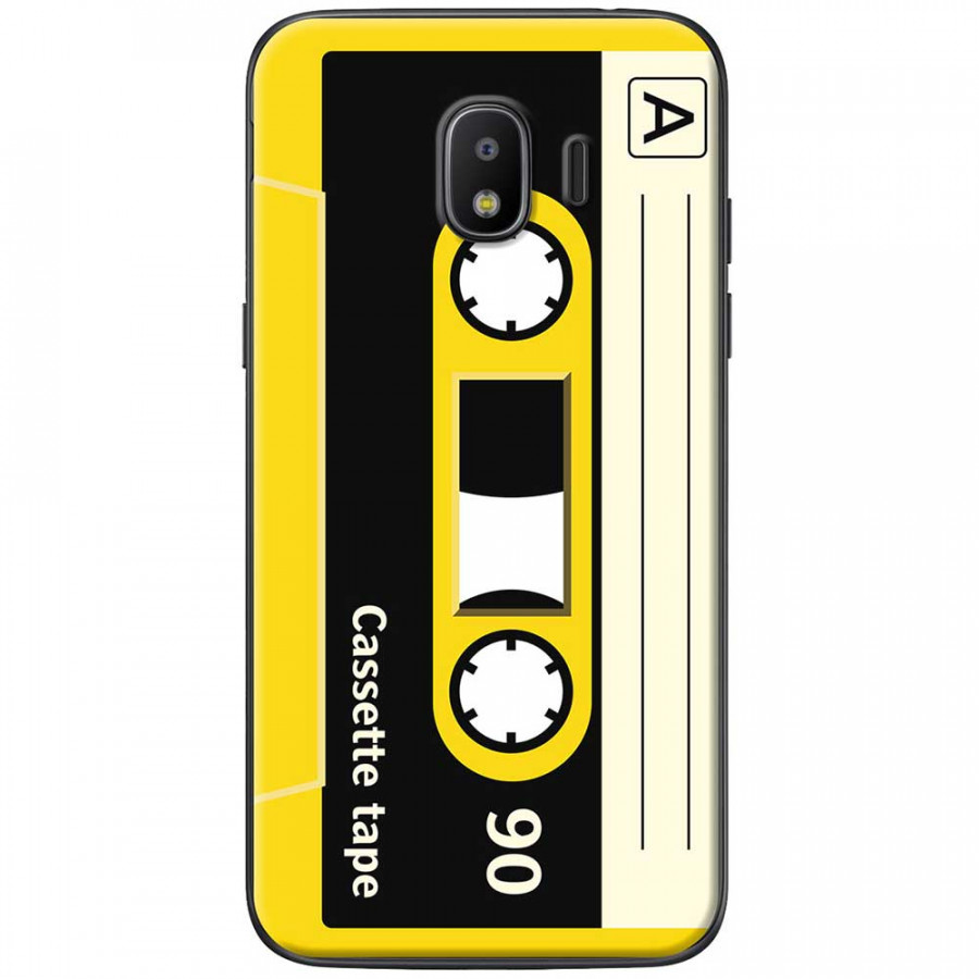 Ốp lưng dành cho Samsung Galaxy J2 Pro 2018 mẫu Cassette vàng